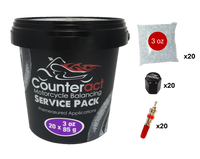 Counteract Motorcycle Balance Beads Shop Service Bucket: 20 packs - 3oz bags