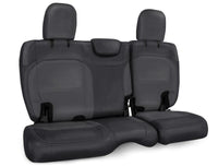 PRP Seats PRP 2018+ Jeep Wrangler JLU/4 door Rear Bench Cover with Cloth Interior - Black/Grey
