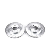 PowerStop Power Stop 05-09 Buick Allure Front Evolution Drilled & Slotted Rotors - Pair