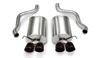 CORSA Performance Corsa 2005-2007 Chevrolet Corvette C6 6.0L V8 Black Sport Axle-Back Exhaust
