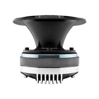 DS18 2in Short Bolt-On Throat Horn 57 Degree 2.6in Depth Black Aluminum