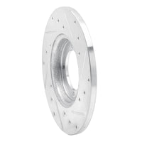 R1 Concepts R1 78-83 Dodge COLT Front Left Drilled & Slotted Silver Brake Rotor