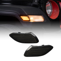 Form Lighting 2018 Wrangler JL LED Sidemarkers Smoked (Pair)