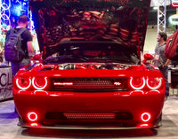 ORACLE Lighting Oracle Dodge Challenger 08-14 LED Fog Halo Kit - UV/Purple