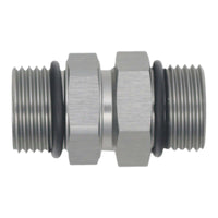 DeatschWerks 10AN ORB Male to 10AN ORB Male Swivel Adapter - Anodized DW Titanium