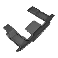 3D MAXpider 22-24 Nissan Pathfinder 7-Seat Kagu Black Floor Mat - Row 3