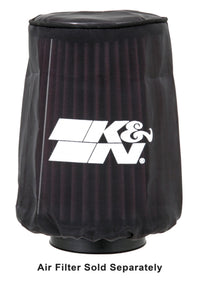 K&N Engineering K&N 4.5in Base ID x 3.5in Top ID x 6in H - Black - Round Tapered - Drycharger Air Filter Wrap