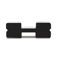 ORACLE Lighting Universal Illuminated LED Letter Badges - Matte Blk Surface Finish - X
