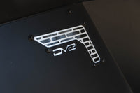 DV8 Offroad DV8 21-25 Ford Bronco Rear Aluminum Inner Fenders - Black