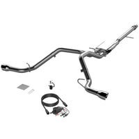QTP 2014-2018 Silverado/Sierra QTP Screamer Split Rear Exit Cat Back
