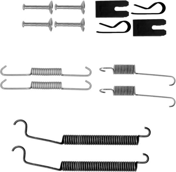TEXTAR 97037400 Brake Shoe Fitting Kit