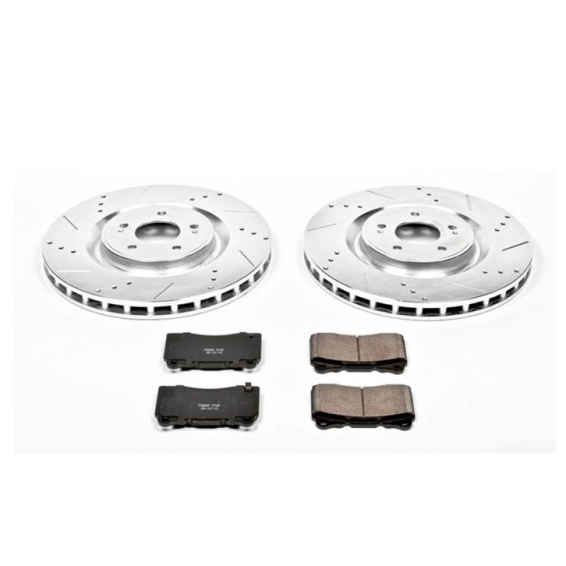 PowerStop Power Stop 08-15 Mitsubishi Lancer Front Z23 Evolution Sport Brake Kit