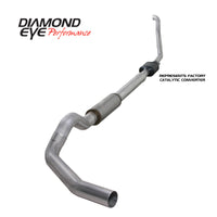 Diamond Eye Performance Diamond Eye KIT 5in Turbo Back SGL AL: 94-97 FORD 7.3L F250/F350 PWRSTROKE NFS W/ CARB EQUIV STDS