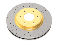 DBA 16-22 Acura ILX Rear Street Drilled & Slotted Rotor