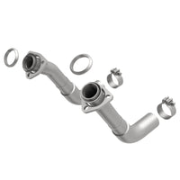 MagnaFlow 66-72 Chevy C10 Pickup V8 2-Piece Front Exhaust Pipe Kit (2in Tubing/Clamps/Inlet Flanges)