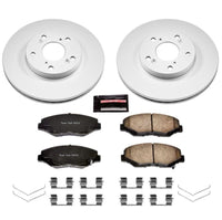 PowerStop Power Stop 14-15 Acura ILX Front Z17 Evolution Geomet Coated Brake Kit