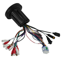 DS18 3in Color TFT Screen 2 Zones 4 volts Output BT RDS 4 x 50 Watts Silicone Cover Headunit MRX100