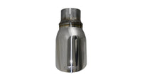 CORSA Performance Corsa Single Universal 2.5in Inlet / 4in Outlet Polished Pro-Series Tip Kit