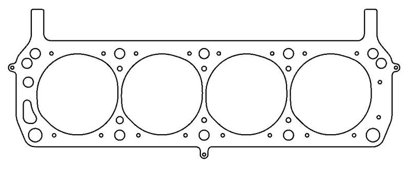 Cometic Gasket Cometic Ford 302/351W Windsor V8 .056in MLS Cylinder Head Gasket - 4.180in Bore - SVO/Yates - LHS