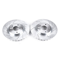 PowerStop Power Stop 05-08 Chevrolet Cobalt Front Evolution Drilled & Slotted Rotors - Pair