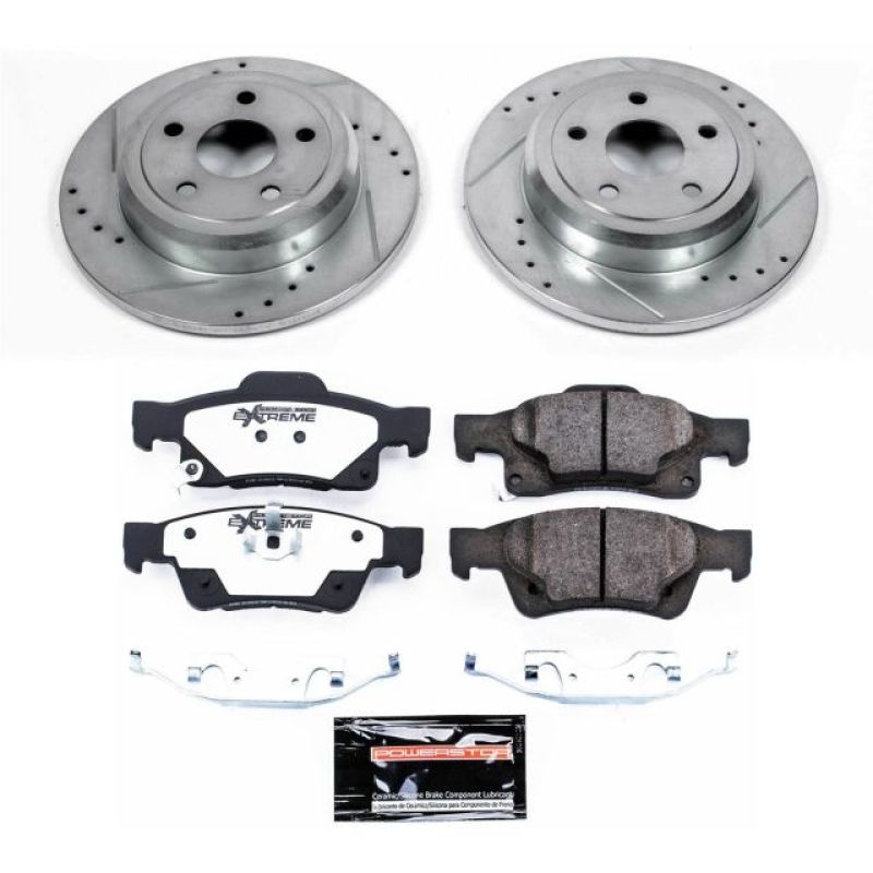 PowerStop Power Stop 11-19 Dodge Durango Rear Z36 Truck & Tow Brake Kit
