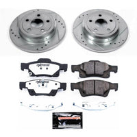 PowerStop Power Stop 11-19 Dodge Durango Rear Z36 Truck & Tow Brake Kit