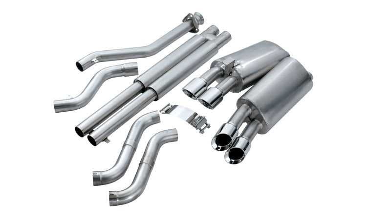 CORSA Performance Corsa 1990-1995 Chevrolet Corvette C4 ZR1 5.7L V8 LT5 Polished Sport Cat-Back Exhaust
