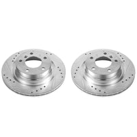PowerStop Power Stop 14-16 BMW 228i Rear Evolution Drilled & Slotted Rotors - Pair