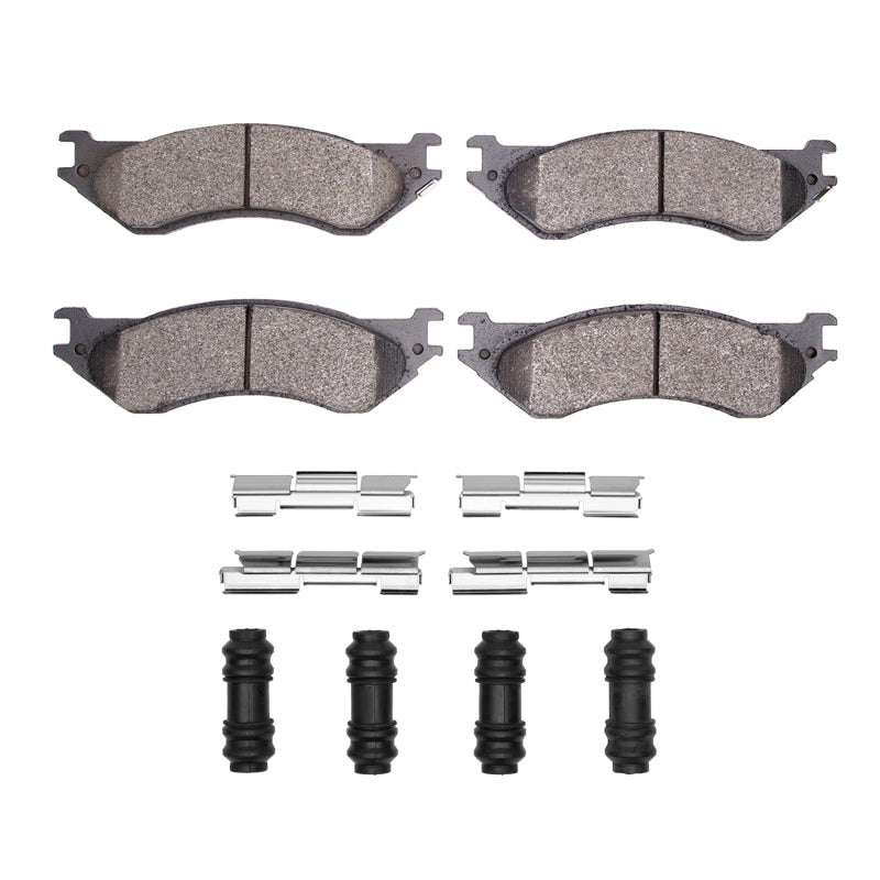 R1 Concepts R1 00-08 Dodge Ram 2500 Rear Semi Met Pads & Hardware Kit