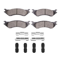 R1 Concepts R1 2000-2008 Dodge Ram 1500 Pickup Rear Performance Off-Road/Tow Brake Pads & Hardware Kit