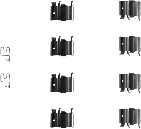 TEXTAR 82060000 Brake Pad Fitting Kit