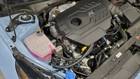 J&L 22-25 Hyundai Elantra N 2.0L Oil Separator 3.0 Passenger Side - Black Anodized
