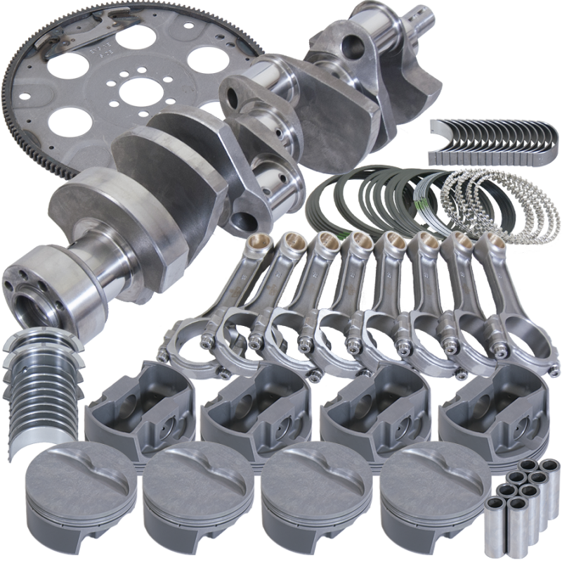 Eagle Chevy LT1350 1Pc 3.750in Crank 6.000in I-Beam Rod 4.030in Pistons 168 Tth FP Balanced Assembly