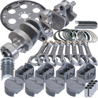 Eagle Chevy LT1350 1Pc 3.750in Crank 5.700in I-Beam Rods 4.000in Pistons 153 Tooth FP Bal Assembly