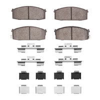 R1 Concepts R1 87-88 Nissan 200SX Front Optimum OE Pads & Hardware Kit
