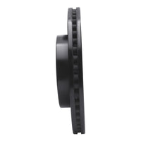 R1 Concepts R1 98-00 Chrysler LHS Front Right Drilled & Slotted Black Brake Rotor