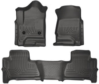 Husky Liners 2015 Chevy/GMC Suburban/Yukon XL WeatherBeater Combo Black Front&2nd Seat Floor Liners