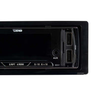 DS18 Single Din Headunit Mech-Less Player Receiver Dual USB 7 Volt Preouts