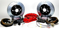 Baer Brakes 55-57 Chevrolet One-Fifty Series 14in Extreme+ Rear SDZ Brake Kit - Grabber Blue