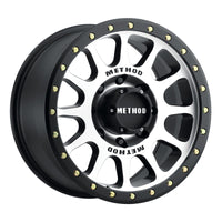 Method Wheels Method MR305 NV 17x8.5 0mm Offset 8x170 130.81mm CB Machined/Black Street Loc Wheel