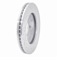 R1 Concepts R1 05-05 Buick Park Avenue Front Left Drilled & Slotted Silver Brake Rotor
