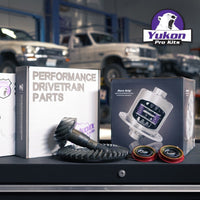Yukon Gear & Axle Yukon Gear 8.25in CHY 3.55 Rear Ring & Pinion Install Kit Positraction 1.618in ID Axle Bearings