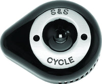 S&S Cycle Stealth Slasher Teardrop Air Cleaner Cover - Gloss Black