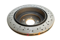 DBA 98-00 Subaru WRX Front Drilled & Slotted 4000 Series Rotor