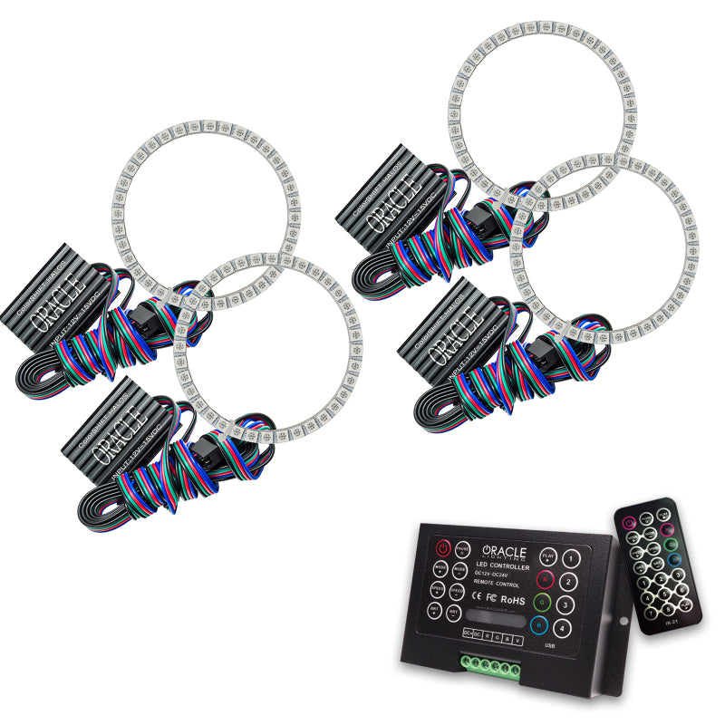 ORACLE Lighting Oracle Infiniti FX35 03-07 Halo Kit - ColorSHIFT w/ 2.0 Controller