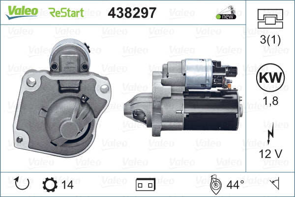 VALEO VAL438297 Starter