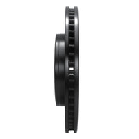 R1 Concepts R1 07-17 Buick Enclave Front Right Drilled & Slotted Black Brake Rotor