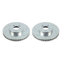 PowerStop Power Stop 16-20 Mercedes-Benz GLC300 Front Evolution Drilled & Slotted Rotors - Pair