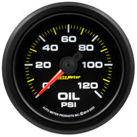 Autometer Extreme Environment 2-1/16in 120psi Stepper Motor Oil Pressure Gauge w/ Warning Light