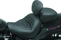 Mustang Motorcycle Mustang 08-21 Harley Electra Glide,Rd Glide Rd King,Street Glide Std Touring 1PC Seat Regal - Black